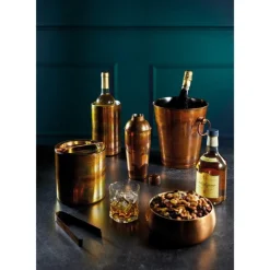 Barcraft Champagne Ice Bucket - Iridescent Copper