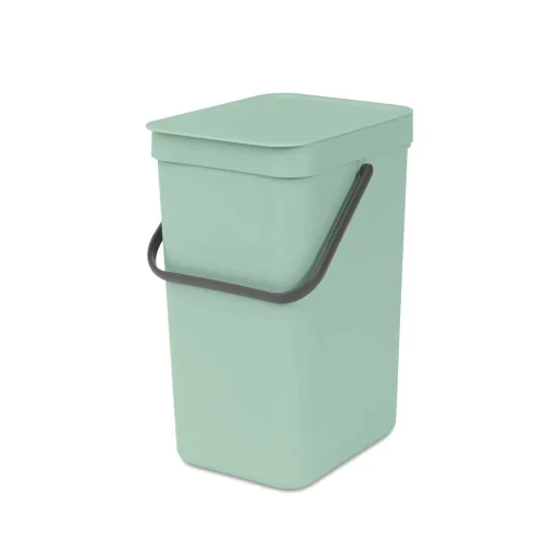 Brabantia Sort & Go 12 Litre Waste Bin - Jade Green