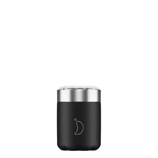 Chilly's 300ml Monochrome Food Pot - Black
