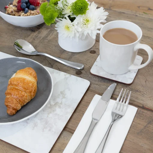 Creative Tops Set Of 6 Premium Coasters - Grey Marble