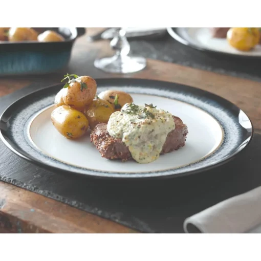 Denby Halo 12 Piece Dinnerware Set