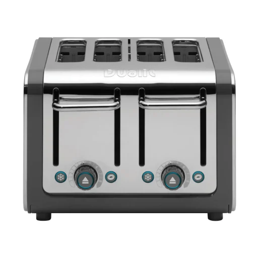 Dualit Architect 46526 4 Slot Toaster - Grey & Stainless Steel