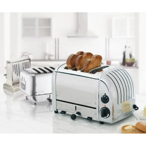 Dualit Classic Vario AWS 40378 4 Slice Toaster - Polished Steel