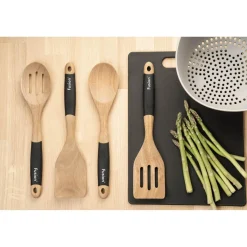 Fusion Acacia Wooden Slotted Spoon