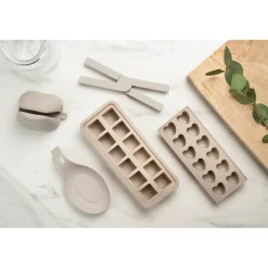 Fusion Twist Silicone Square 12-Cup Ice Cube Tray - Assorted