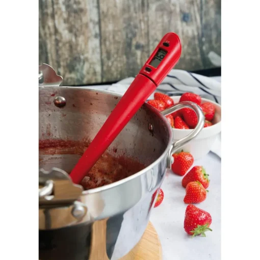 Home Made Silicone Thermo Spoon - Red