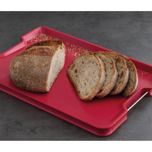 Joseph Joseph Cut&Carve Plus Multifunction Large Chopping Board - Red