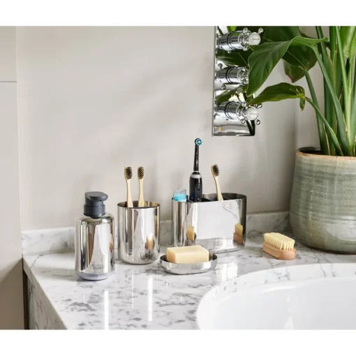 Joseph Joseph EasyStore Luxe Stainless Steel Soap Pump