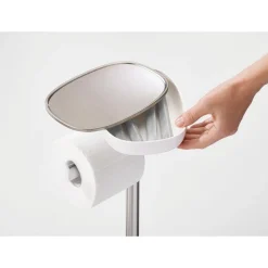 Joseph Joseph EasyStore Plus Standing Toilet Paper Holder - Steel