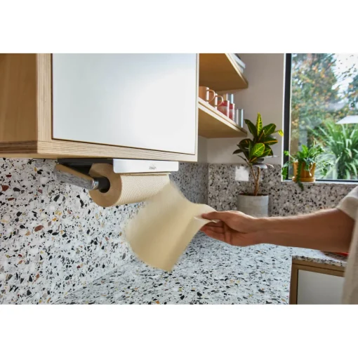 Joseph Joseph RollGrip Under-Shelf Stainless Steel Kitchen Roll Holder