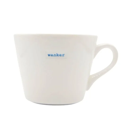 Keith Brymer Jones Word Range Bucket Mug - w*nker