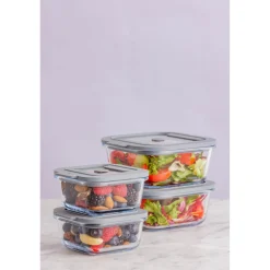 Kilner Fresh Storage Square Food Container - 0.8 Litre