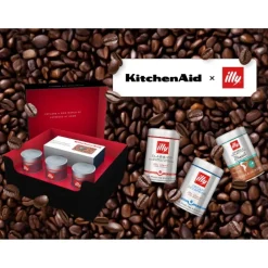 KitchenAid 5KES6551BBK Semi Automatic Espresso Machine with Burr Grinder - Cast Iron Black