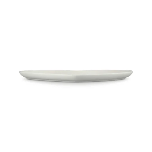 Le Creuset 32cm Heart Stoneware Serving Platter - Meringue