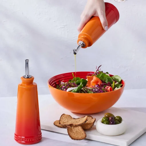 Le Creuset 300ml Stoneware Oil & Vinegar Set - Volcanic
