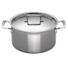 Le Creuset 3-Ply Stainless Steel Deep Casserole - 24cm