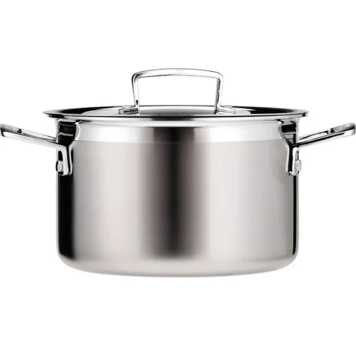 Le Creuset 3-Ply Stainless Steel Deep Casserole - 24cm