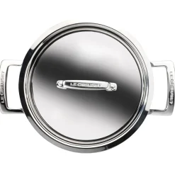 Le Creuset 3-Ply Stainless Steel Deep Casserole - 24cm