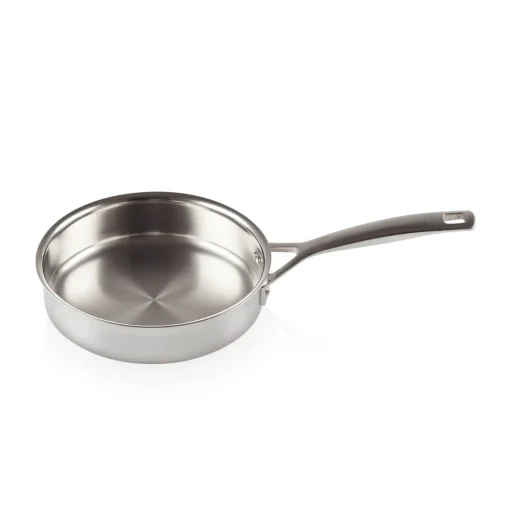 Le Creuset 3-Ply Stainless Steel Saute Pan With Non-Stick Poaching Insert - 20cm