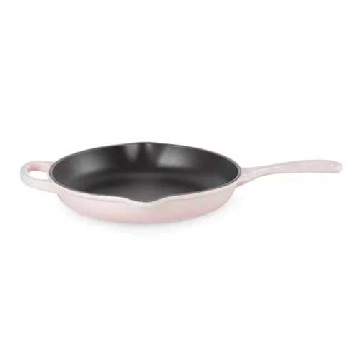 Le Creuset Signature Cast Iron 23cm Round Skillet - Shell Pink