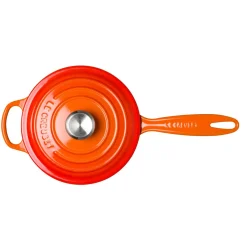 Le Creuset Signature Cast Iron 20cm Saucepan - Volcanic