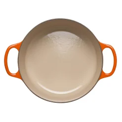 Le Creuset Signature Cast Iron 30cm Round Casserole - Volcanic