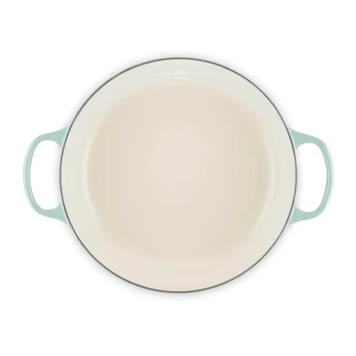 Le Creuset Signature Cast Iron 30cm Shallow Casserole - Sea Salt