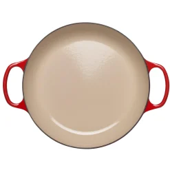 Le Creuset Signature Cast Iron 26cm Shallow Casserole - Cerise