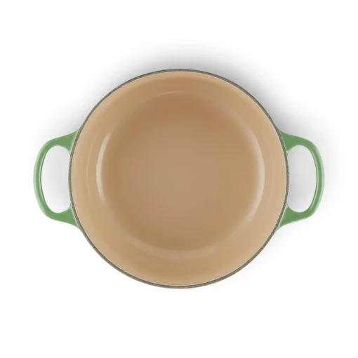 Le Creuset Signature Cast Iron 28cm Round Casserole  - Bamboo Green