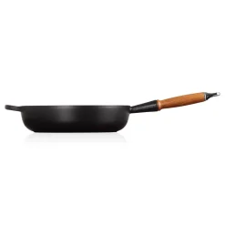 Le Creuset Signature Cast Iron 28cm Saute Pan - Satin Black