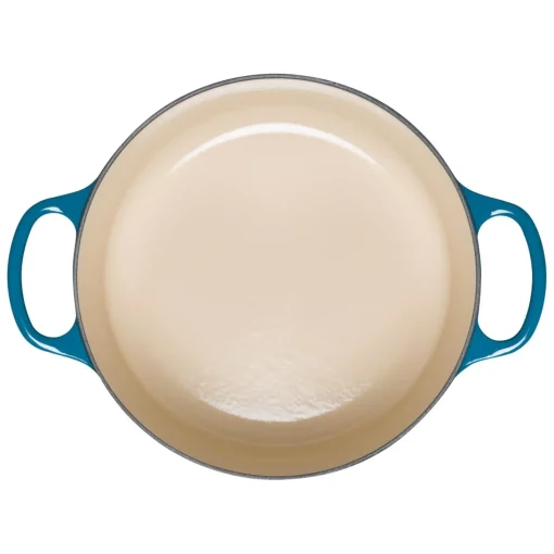 Le Creuset Signature Cast Iron 28cm Round Casserole - Deep Teal