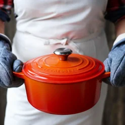 Le Creuset Signature Cast Iron 26cm Round Casserole - Volcanic