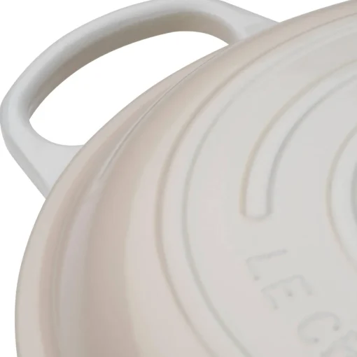Le Creuset Signature Cast Iron 30cm Shallow Casserole - Meringue