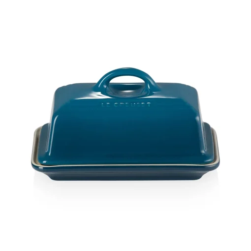 Le Creuset Stoneware Butter Dish - Deep Teal