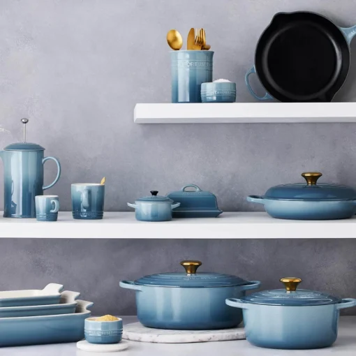 Le Creuset Stoneware Cafetiere - Chambray