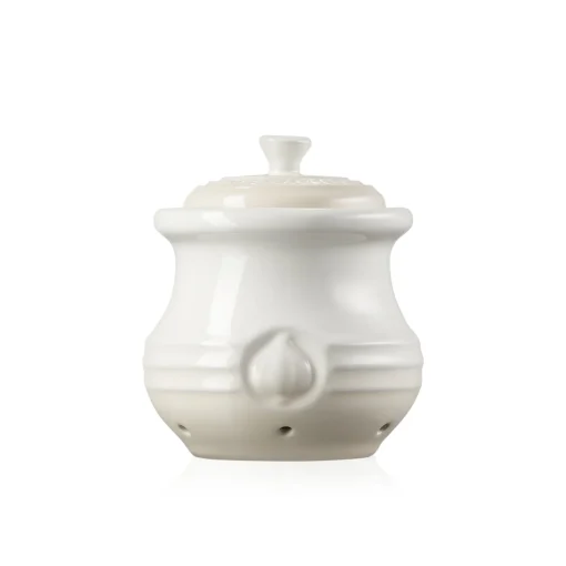 Le Creuset Stoneware Garlic Keeper - Meringue