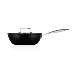 Le Creuset Toughened Non-Stick Chefs Pan with Pouring Spouts - 24cm
