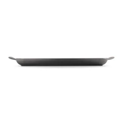 Le Creuset Traditional Cast Iron 32cm Rectangular Grill - Flint