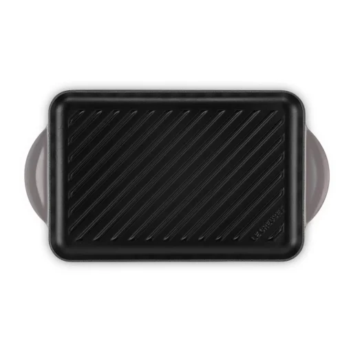 Le Creuset Traditional Cast Iron 32cm Rectangular Grill - Flint