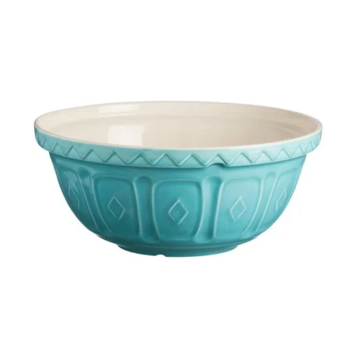 Mason Cash Colour Mix 29cm Stoneware Mixing Bowl - Turquoise