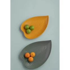 Mason Cash In The Forest Small Leaf Platter