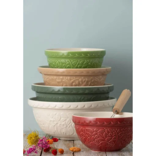 Mason Cash In The Forest 29cm Stoneware Mixing Bowl - Grey, Fox