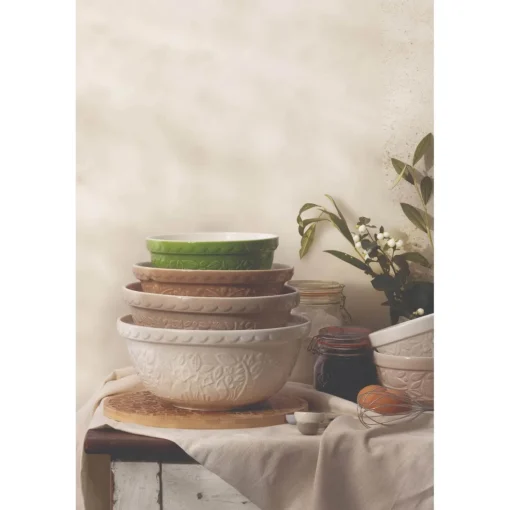 Mason Cash In The Forest 29cm Stoneware Mixing Bowl - Grey, Fox