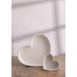 Mason Cash Stoneware Rustic Charm 14cm Heart Baker
