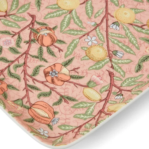 Morris & Co Porcelain Serving Tray - Fruit