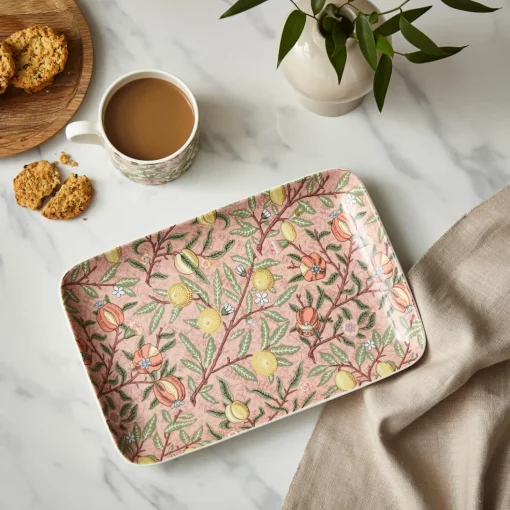 Morris & Co Porcelain Serving Tray - Fruit