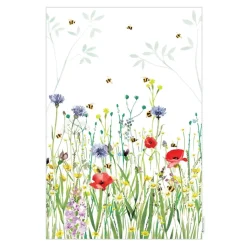 National Trust 100% Organic Cotton Tea Towel - Bees