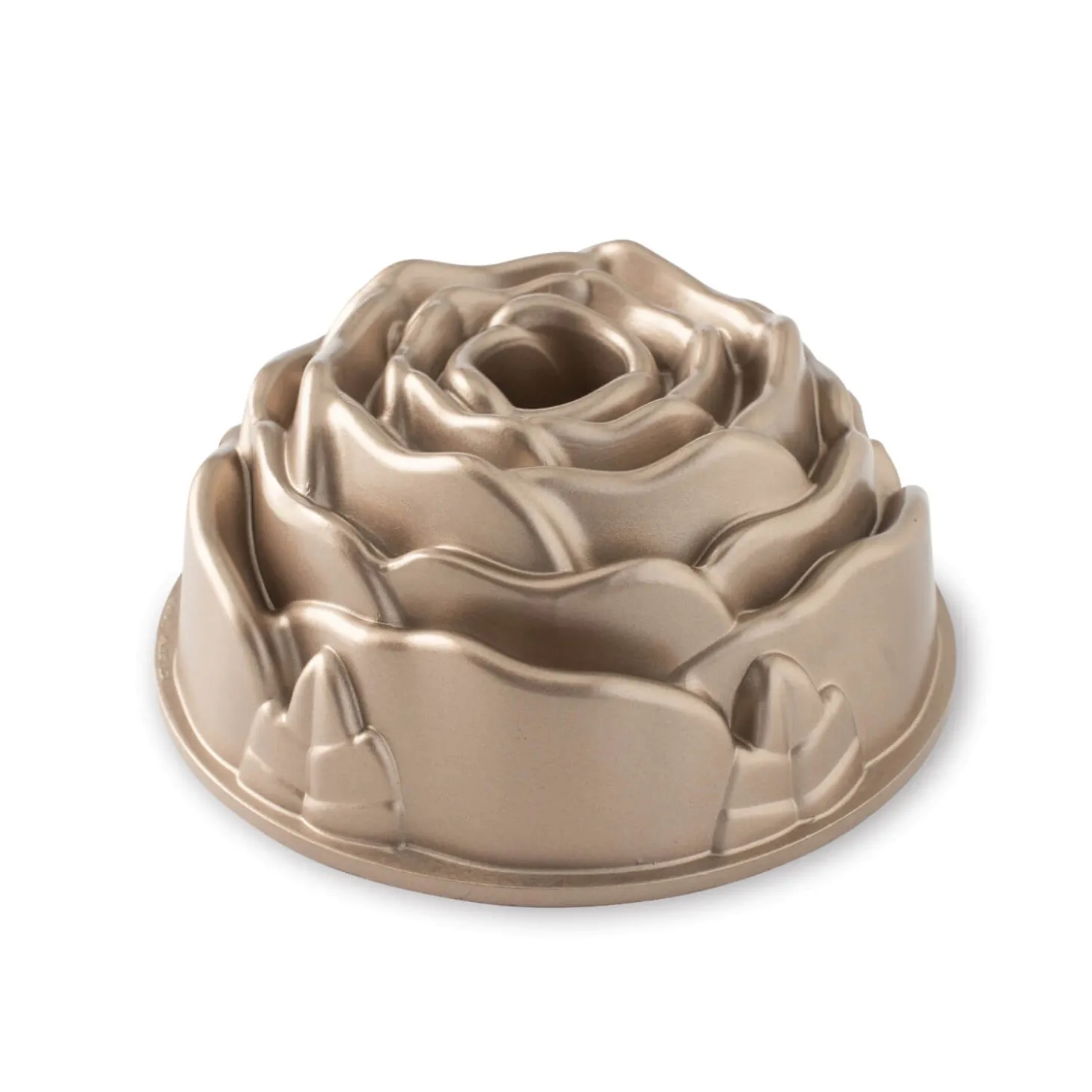 Nordic Ware Rose Bundt Pan With a Free Recipe Book - Toffee