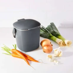OXO Good Grips 2.8 Litre Compost Bin - Charcoal