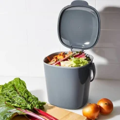 OXO Good Grips 2.8 Litre Compost Bin - Charcoal